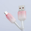 Kabel Forcell C351 pro Micro USB 1 m - bílá