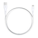 Kabel Blue Star PJ-DG3-A USB-A na Micro USB 2A 1 m - bílá