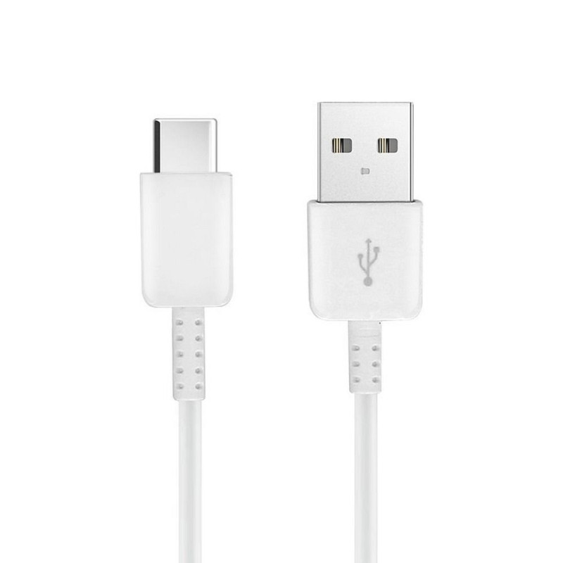 Kabel USB A na Type C 2.0 HD21 pro nabíjení a data 1 m - bílý
