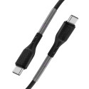 Kabel Forcell F-ENERGY QC4.0 PD 5A 66W pro USB-C zařízení 1 m - černý