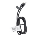 Kabel USB‑C na USB‑C 60W PD QC 3A 1m černý C296
