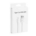 Kabel USB A na Type C 3.0 2A HD2 BOX pro zařízení 1 m - bílý