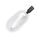 Kabel USB A na Type C 3.0 2A HD2 pro nabíjení a přenos dat 1 m - bílý