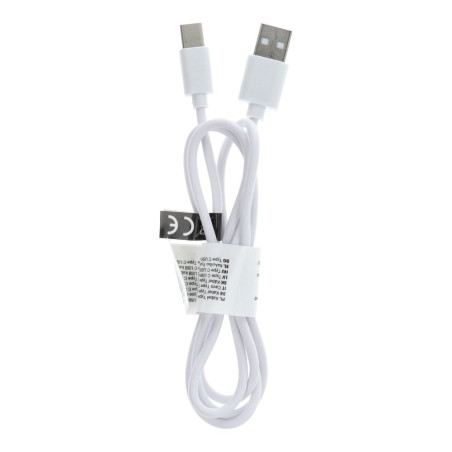 Kabel C366 pro zařízení USB A/USB-C 1 m - bílý