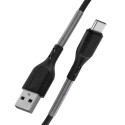 Kabel USB A na USB C Forcell F-ENERGY 60W QC4.0 1 m černý
