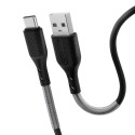 Kabel USB A na USB C Forcell F-ENERGY 60W QC4.0 1 m černý