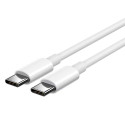 Kabel HD23 USB-C PD 40W 1 m – bílý