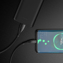 Kabel Veger V104 USB-A na USB-C 2,4A 1,2 m černý