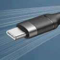 Kabel Veger USB-C na USB-C 100W PD 5A CC02 1,5 m černý