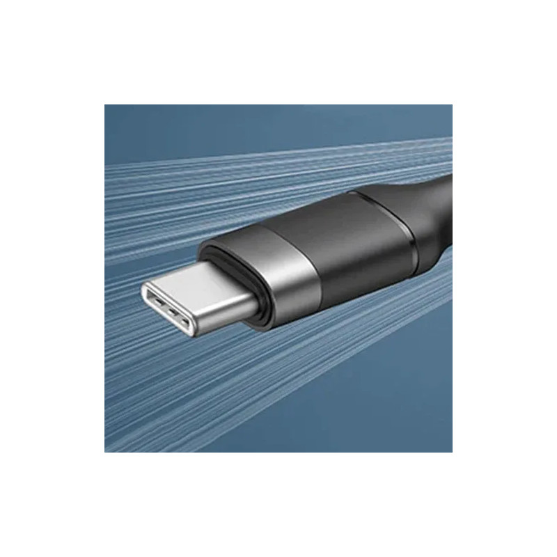 Kabel Veger USB-C pro USB-C 100W PD 5A CC02 - černý (1,5 m)