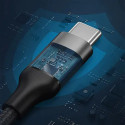 Kabel Veger USB-C na USB-C 100W PD 5A CC02 1,5 m černý