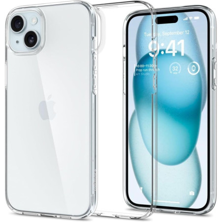 SPIGEN Liquid Crystal Tenký kryt pro iPhone 14 Plus, čirý