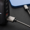 Kabel Forcell F-ENERGY pro zařízení 1 m - stříbrná