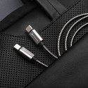 Kabel Forcell F-ENERGY pro zařízení 1 m - stříbrná