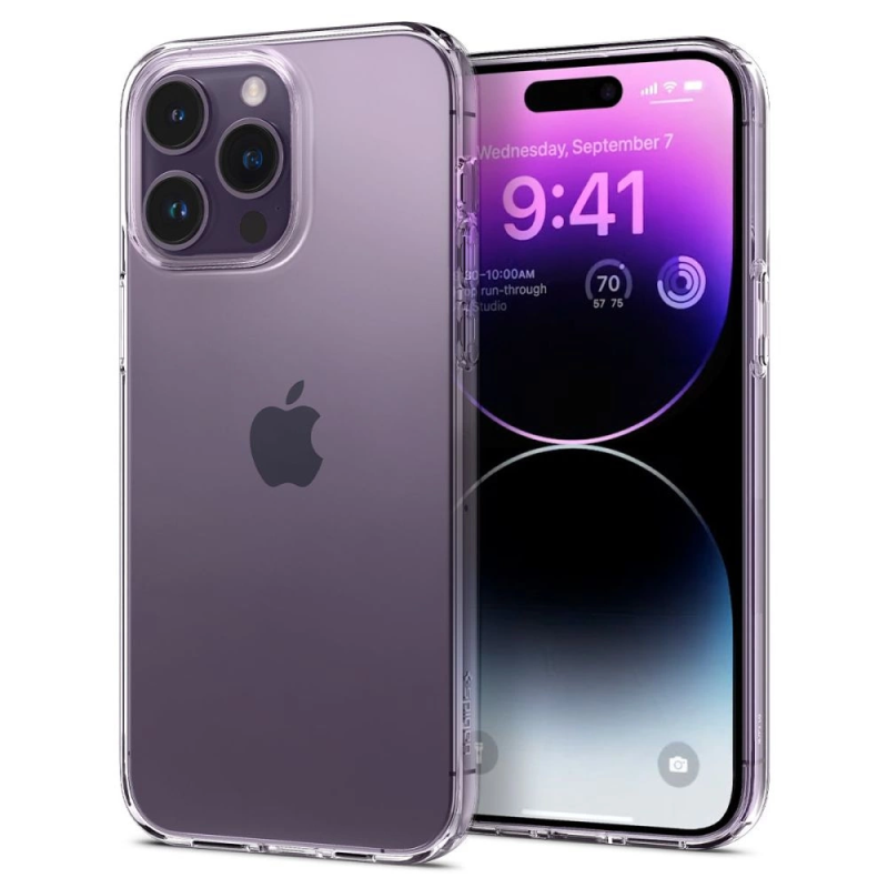 SPIGEN Liquid Crystal Tenký kryt pro iPhone 14 Pro Max, čirý