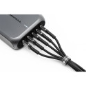 Kabel USB-C Forcell F-ENERGY QC4.0 PD 100W 1,2 m - černý