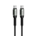 Kabel Forcell F-ENERGY pro USB-C zařízení 1,2 m - černá
