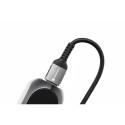 Kabel USB A na USB C Forcell F-ENERGY QC4.0 3A 66W pro zařízení 1,2 m - černý
