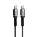 Forcell F-ENERGY kabel USB-C na USB-C 100W 3 m černý