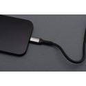 Kabel Forcell F-ENERGY PD 5A 240W pro USB-C zařízení 3 m - černý