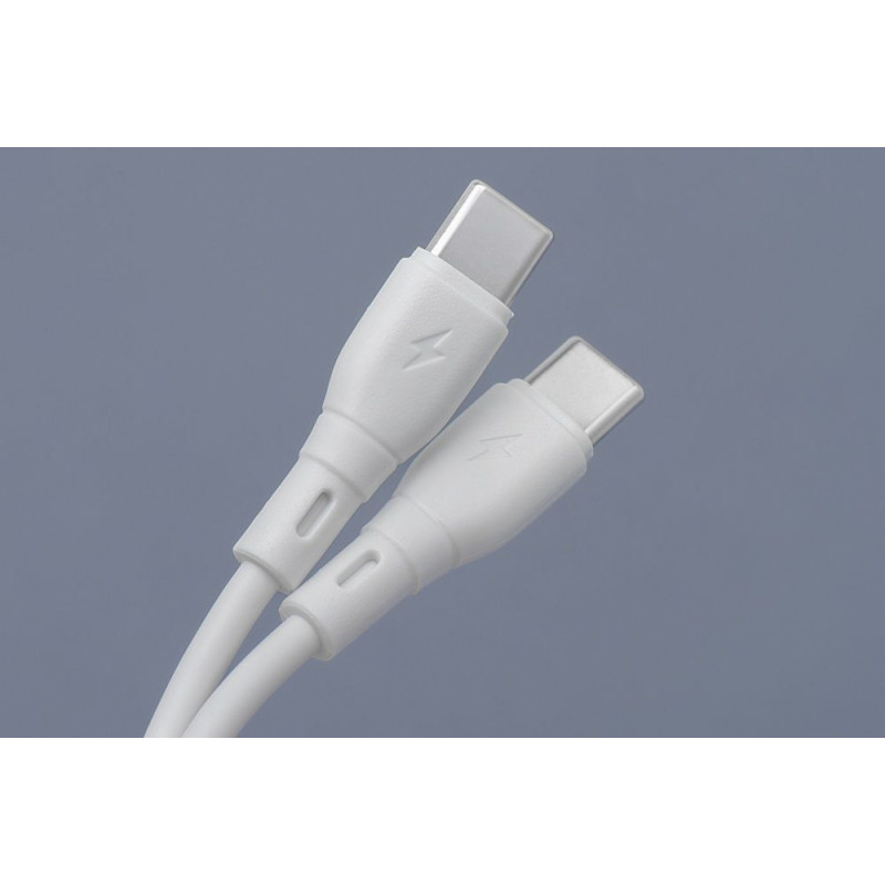 Kabel Blue Star PJ73-13-3 pro USB-C zařízení 1 m - bílá