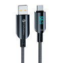 Forcell F-ENERGY QC4.0 PD kabel USB-A na USB-C 66W černý