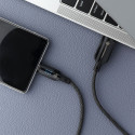 Forcell F-ENERGY QC4.0 PD kabel USB-A na USB-C 66W černý