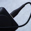 Kabel Forcell F-ENERGY PD 3A 60W SILICONE pro USB-C zařízení 1 m - černý