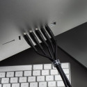 Kabel Forcell F-ENERGY PD 3A 60W SILICONE pro USB-C zařízení 1 m - černý