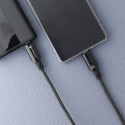 Kabel USB C – USB C Forcell F-Energy QC4.0 PD 5A 100W pro nabíjení 1,2 m - černý