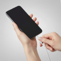 Kabel Forcell F-ENERGY pro USB-C zařízení 1 m - bílý