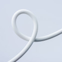 Kabel Forcell F-ENERGY pro USB-C zařízení 1 m - bílý