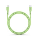 Kabel Forcell F-ENERGY USB-C na USB-C 100 W 1 m zelený