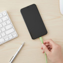 Kabel Forcell F-ENERGY USB-C na USB-C 100 W 1 m zelený