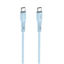 Kabel Forcell F-ENERGY pro USB-C zařízení 1 m - modrý