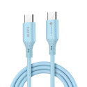 Kabel Forcell F-ENERGY pro USB-C zařízení 1 m - modrý