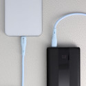 Kabel Forcell F-ENERGY pro USB-C zařízení 1 m - modrý