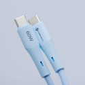 Kabel Forcell F-ENERGY pro USB-C zařízení 1 m - modrý