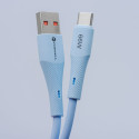Kabel Forcell F-ENERGY QC4.0 3A 66W pro USB-A/USB-C 1 m - modrý