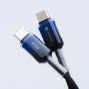 Kabel Forcell C354 pro USB-C zařízení 1 m - černý