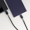 Kabel USB-C Forcell F-ENERGY QC4.0 PD 5A 100W Gradient pro nabíjení 1 m - černý