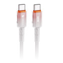 Kabel Forcell C354 USB C pro USB-C 1 m - bílá