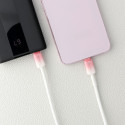 Kabel Forcell C354 USB C pro USB-C 1 m - bílá