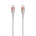 Kabel Forcell C354 USB C pro USB-C 1 m - bílá