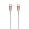 Kabel USB-C Forcell F-Energy 100W QC4.0 PD 5A 1 m - bílý