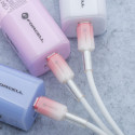 Kabel USB-C Forcell F-Energy 100W QC4.0 PD 5A 1 m - bílý