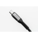 Kabel USB C Forcell F-ENERGY QC4.0 PD 5A 100W pro USB-C zařízení 0,5 m - černý