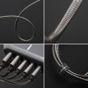 Kabel Forcell F-ENERGY USB-C/USB-C QC4.0 PD 60 W 2 m stříbrná