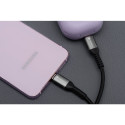 Kabel USB-C Forcell F-ENERGY 100W 0,25 m černý