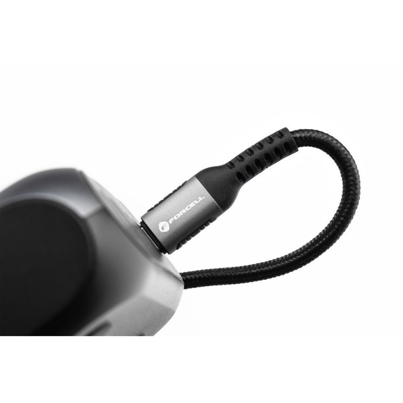 Kabel Forcell F-ENERGY QC4.0 PD 5A 240W pro USB-C zařízení 0,5 m - černý